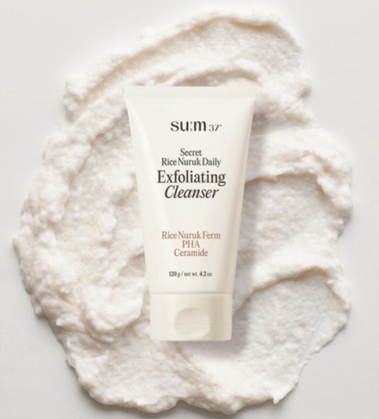 Su:m37 Secret Rice Nuruk Daily Exfoliating Cleanser 120g from Korea by Su:m37
