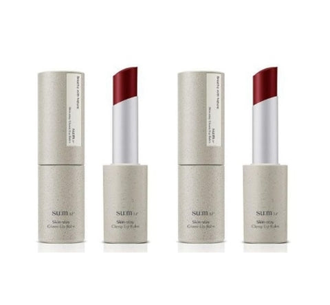 2 x Su:m37 Skin-stay Glossy Lip Balm 4.5g, 2 Colours from Korea