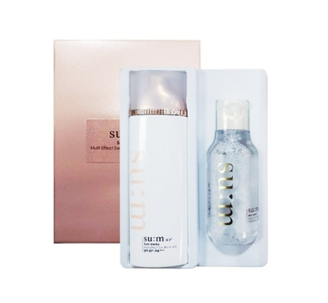 Su:m37 Sun-away Multi Effect Sun Block AD Feb. 2025 Set (2 Items) from Korea by Su:m37