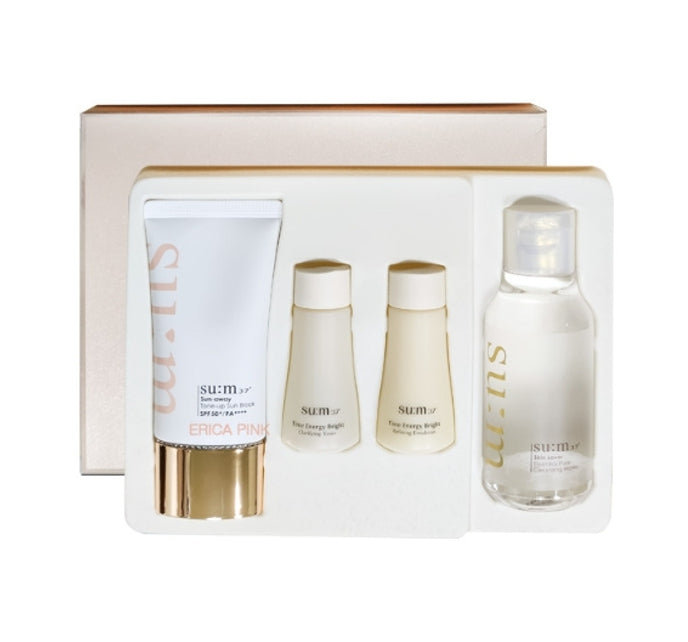 Su:m37 Sun-away Tone up Sun Block June 2025 Set (4 Items) from Korea by Su:m37