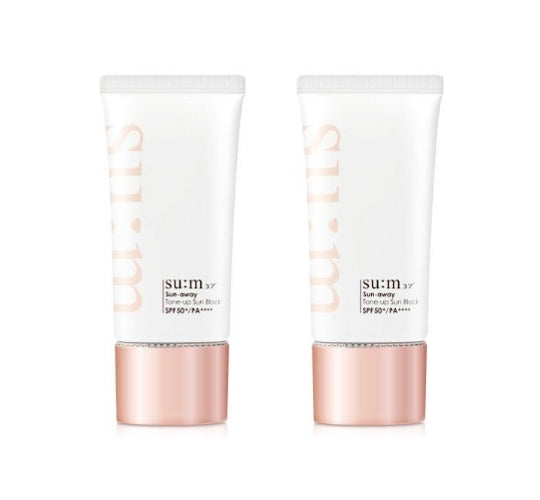 2 x Su:m37 Sun-away Tone up Sun Block 50ml from Korea by Su:m37