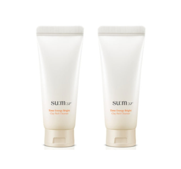 2 x Su:m37 Time Energy Bright Clay Pack Cleanser 150ml from Korea by Su:m37