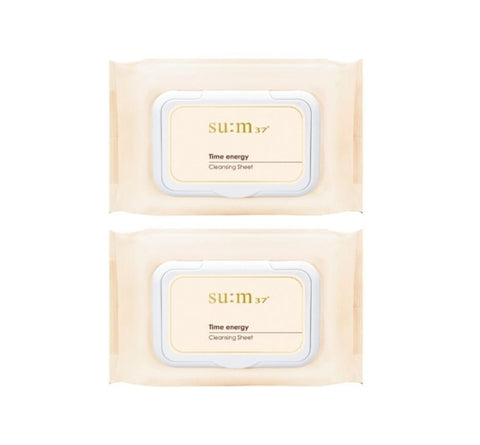 2 x Su:m37 Time Energy Cleansing Sheet 50ea from Korea by Su:m37