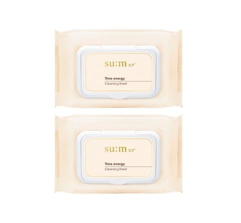 2 x Su:m37 Time Energy Cleansing Sheet 50ea from Korea