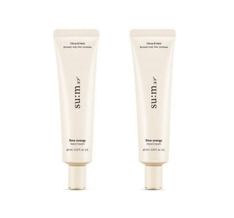 2 x Su:m37 Time Energy Hand Cream 60ml from Korea by Su:m37