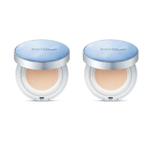 2 x Su:m37 Water-full Mesh Cushion Glow (2 Items, Main+Refill) SPF50+ PA+++ from Korea by Su:m37