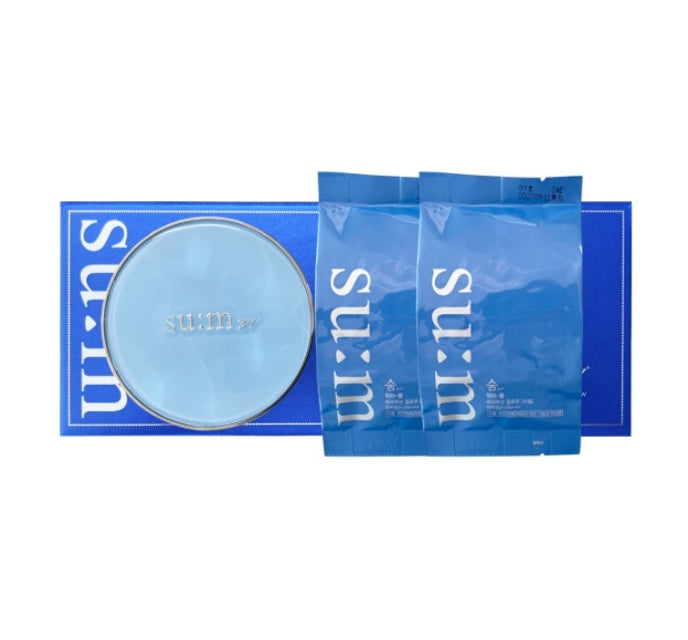 Su:m37 Water-full Mesh Cushion Glow #1 April 2025 Set (3 Items) from Korea by Su:m37