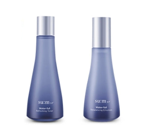 Su:m37 Water-full Skin Refreshing Toner + Rebalancing Emulsion Set (2 Items) from Korea by Su:m37