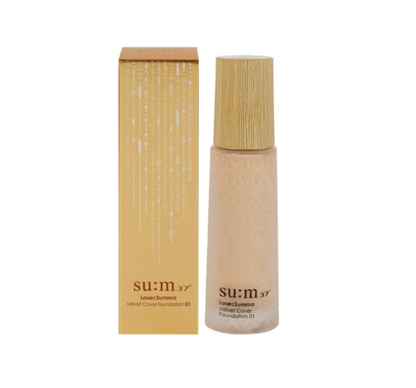 Su:m37 LosecSumma Velvet Cover Foundation 30ml #1 #2 aus Korea