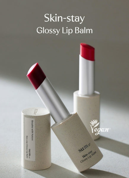 Su:m37 Skin-stay Glossy Lip Balm 4.2g, 3 Colours from Korea