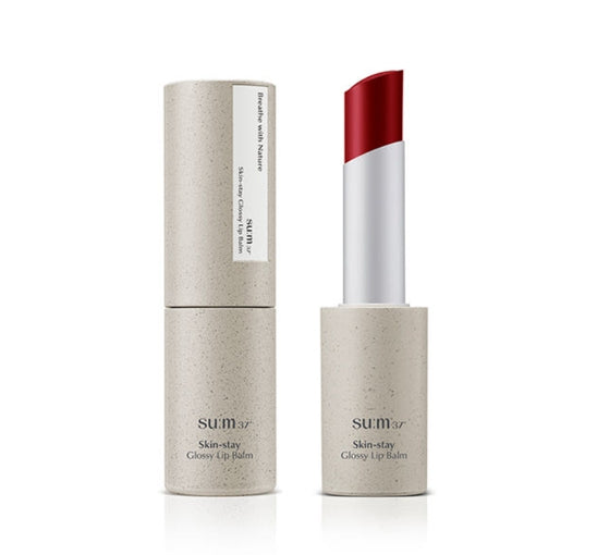 Su:m37 Skin-stay Lip Balm מבריק 4.5 גרם, 2 צבעים מקוריאה