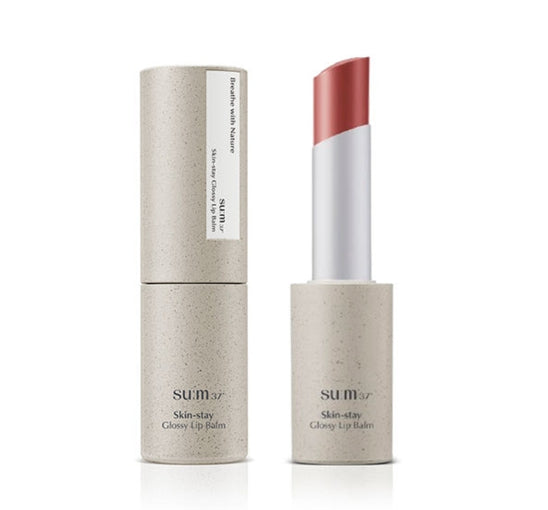 Su:m37 Skin-stay Lip Balm מבריק 4.5 גרם, 2 צבעים מקוריאה