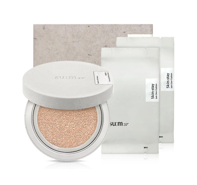 Su:m37 Skin-stay Soft Glow Cushion Pack, עיקרית 13 גרם + מילוי 13 גרם מקוריאה