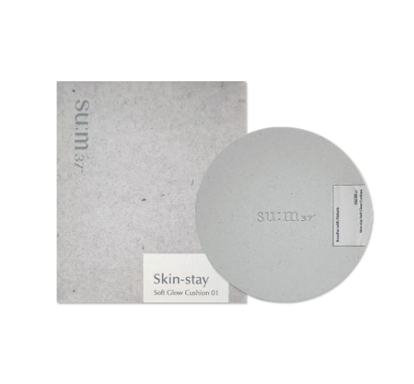Su:m37 Skin-stay Soft Glow Cushion Pack, Main 13g + Refill 13g from Korea