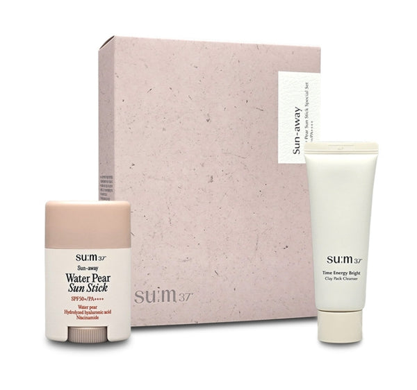 Su:m37 Sun-away Water Pear Sun Stick May 2026 Set from Korea