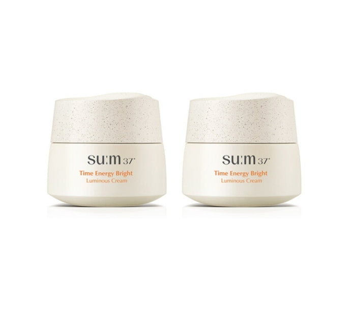 2 x Su:m37 Time Energy Bright Luminous Cream 50ml from Korea by Su:m37