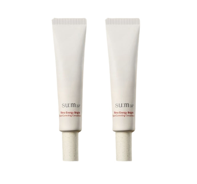 2 x Su:m37 Time Energy Bright Spot Correcting Concentrate 35ml from Korea by Su:m37