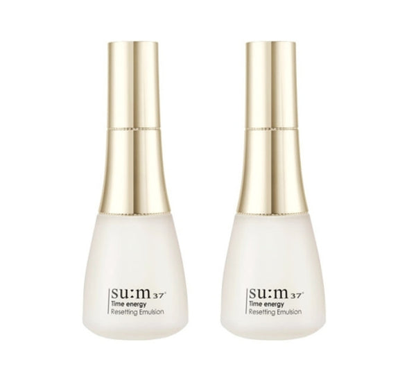 2 x Su:m37 Time Energy Resetting Emulsion 120ml from Korea by Su:m37