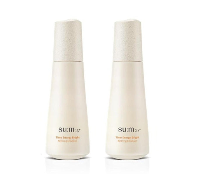2 x Su:m37 Time energy Bright Refining Emulsion 120ml from Korea by Su:m37