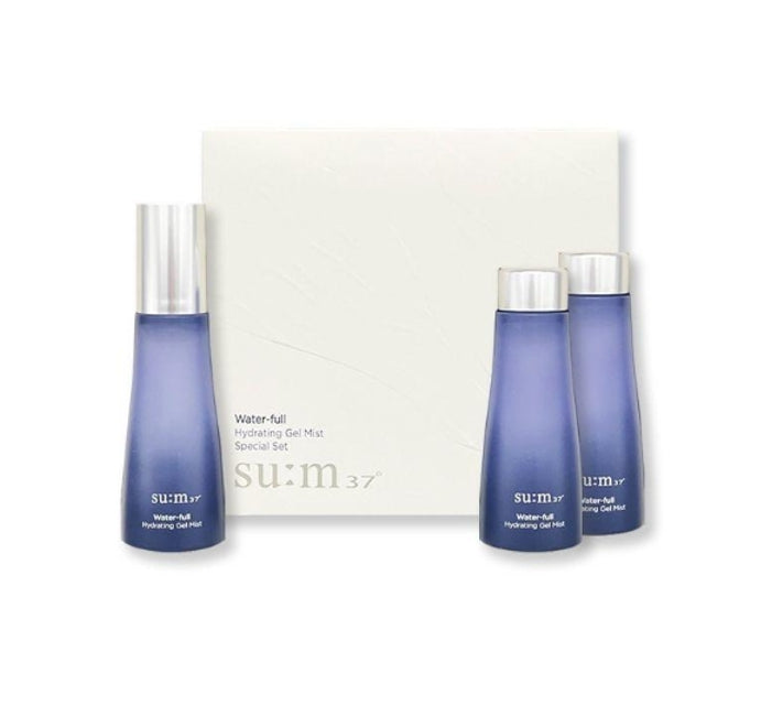 Su:m37 Water-full Hydrating Gel Mist June 2025 Set (3 Items) from Korea by Su:m37