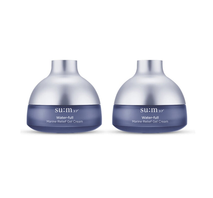 2 x Su:m37 Water-full Marine Relief Gel Cream 50ml from Korea by Su:m37