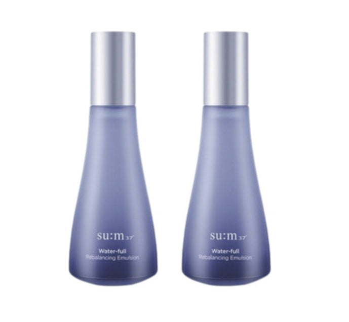 2 x Su:m37 Water-full Rebalancing Emulsion 120ml from Korea by Su:m37