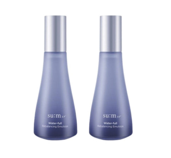 2 x Su:m37 Water-full Rebalancing Emulsion 120ml from Korea by Su:m37