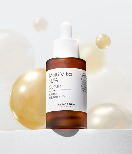 2 x THE FACE SHOP Alltimate Multi Vita 10% Serum Toning Brightening 30ml from Korea