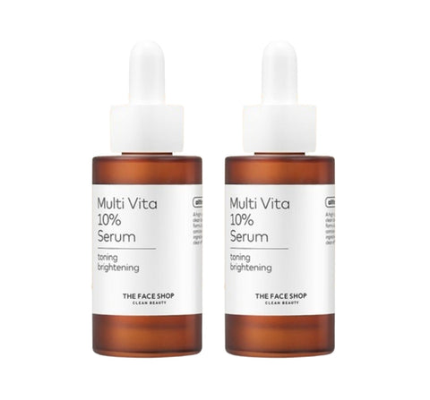 2 x THE FACE SHOP Alltimate Multi Vita 10% Serum Toning Brightening 30ml from Korea