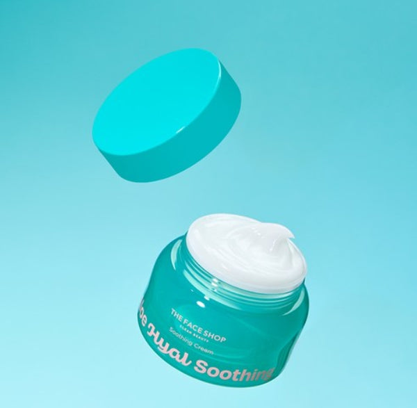 THE FACE SHOP Aloe Hyaluronic Acid Soothing Cream 60ml from Korea