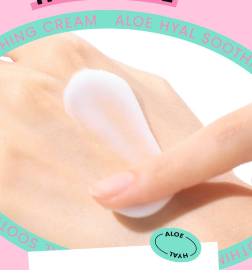 THE FACE SHOP Aloe Hyaluronic Acid Soothing Cream 60ml from Korea