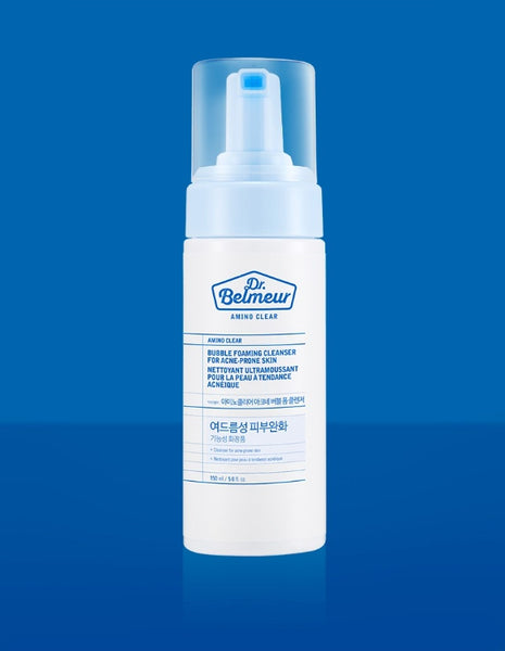 THE FACE SHOP DR.BELMEUR Amino Clear Bubble Foaming Cleanser For Acne-Prone Skin 150ml from Korea