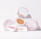 THE FACE SHOP Dewy Lasting Cushion 12g SPF50+ PA+++ #V201 Apricot Beige from Korea