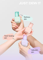 THE FACE SHOP Dewy Lasting Skin Base 35ml, 02 Purple SPF35 PA++ ‑ Correcting Primer from Korea