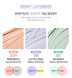THE FACE SHOP Dewy Lasting Skin Base 35ml, 02 Purple SPF35 PA++ ‑ Correcting Primer from Korea