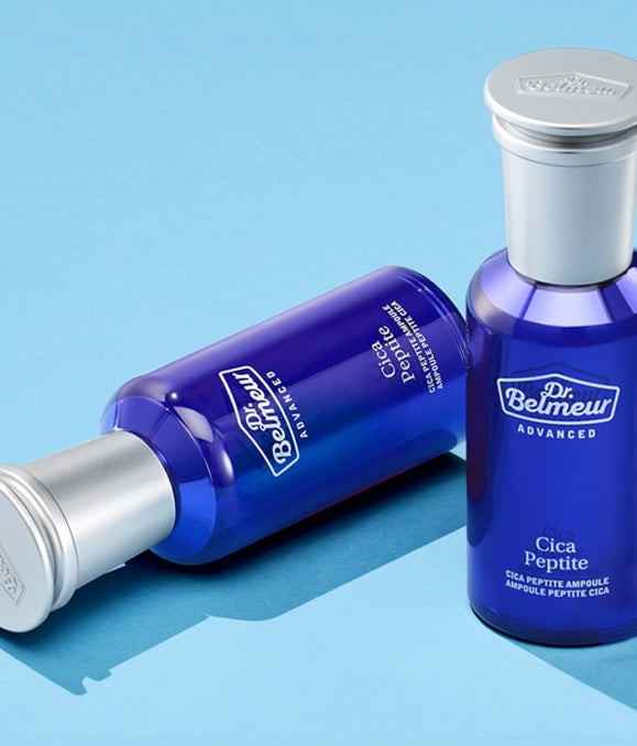 2 x THE FACE SHOP Dr. Belmeur Advanced Cica Peptite Ampoule 50ml from Korea