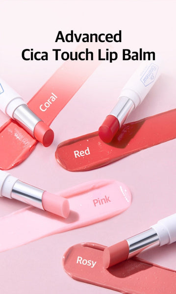 THE FACE SHOP Dr. Belmeur Advanced Cica Touch Lip Balm 5.5g (Coral Colour) – Coral Tint & Soothing Care from Korea