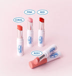2 x THE FACE SHOP Dr. Belmeur Advanced Cica Touch Lip Balm 5.5g (Coral Colour) – Coral Tint & Soothing Care from Korea