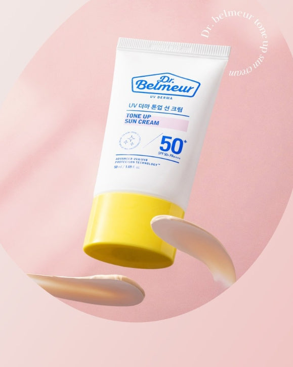 THE FACE SHOP Dr. Belmeur Tone UP Sun Cream SPF50+ PA++++ 50ml from Korea