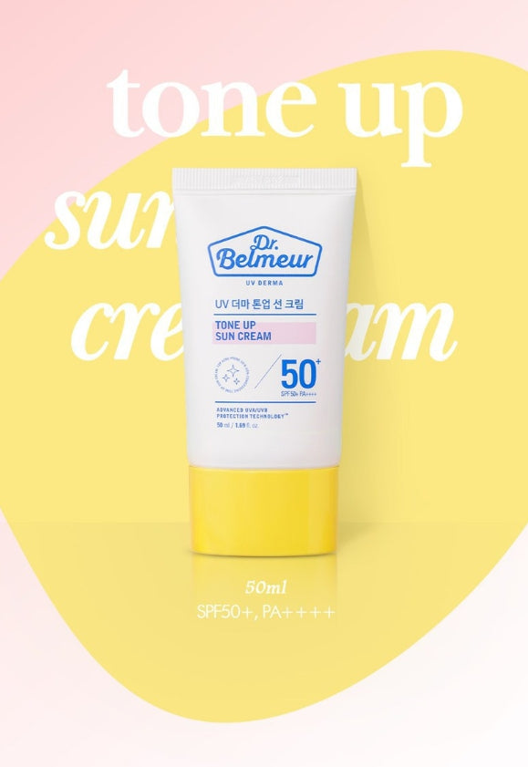 THE FACE SHOP Dr. Belmeur Tone UP Sun Cream SPF50+ PA++++ 50ml from Korea
