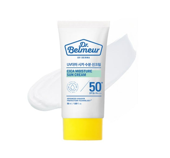 THE FACE SHOP Dr. Belmeur UV Derma Cica Moisture Sun cream 50ml SPF50+ PA++++ from Korea