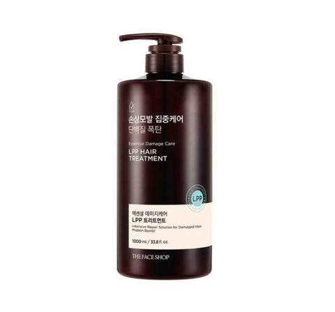 THE FACE SHOP Essential Damage Care LPP Treament 1000ml – Intensive Hair Repair from Korea