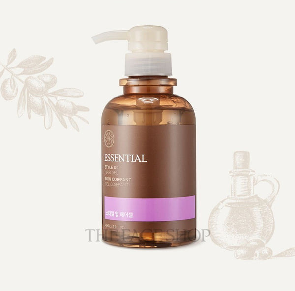 THE FACE SHOP Essential Style Up Hair Gel 400g from Korea