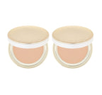 2 x THE FACE SHOP FMGT Gold Collage Ampoule Two-Way Pact 9.5g #203 Natural Beige from Korea