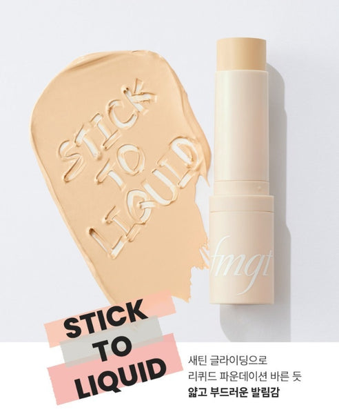 2 x THE FACE SHOP FMGT Ink Lasting Stick Foundation 15g SPF 50+ PA+++, #201 – High‑Coverage Stick from Korea