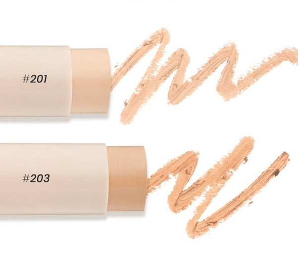 2 x THE FACE SHOP FMGT Ink Lasting Stick Foundation 15g SPF 50+ PA+++, #201 – High‑Coverage Stick from Korea