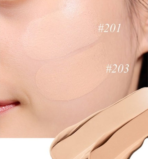 2 x THE FACE SHOP FMGT Ink Lasting Stick Foundation 15g SPF 50+ PA+++, #201 – High‑Coverage Stick from Korea
