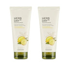 2 x THE FACE SHOP Herb Day 365 Master Blending Cleansing Foam – Lemon & Grapefruit 170ml from Korea