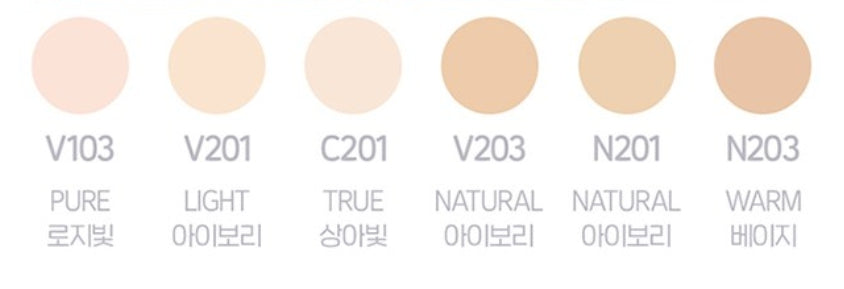 THE FACE SHOP Ink Lasting Foundation Slim Fit New 35ml #N203 Warm from Korea