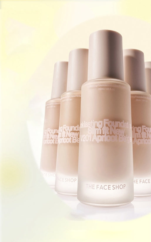 THE FACE SHOP Ink Lasting Foundation Slim Fit New 35ml #N203 Warm from Korea